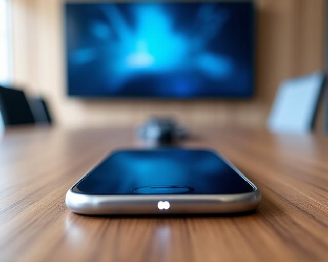 Espace de réunion moderne avec technologie de pointe